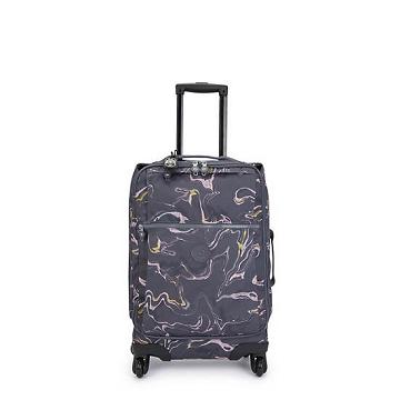 Kipling Darcey Small Printed Carry-On Rolling Koffers Blauw | NL 1471OK